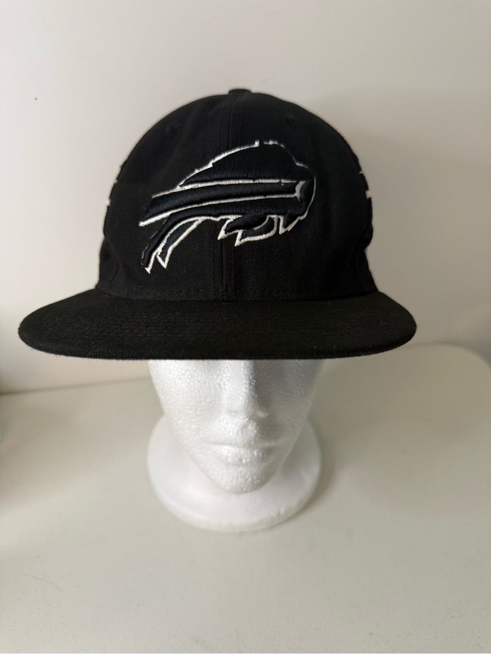 New Era Buffalo Bills 9FIFTY Original Fit Snapback Hat Black OSFM Cap - Picture 2 of 9